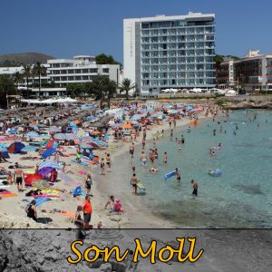 Playa Son Moll in Cala Ratjada