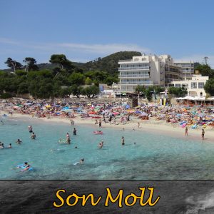 Playa Son Moll in Cala Ratjada
