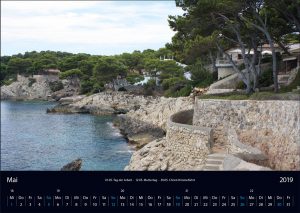 Wandkalender „Cala Ratjada 2019” Mail